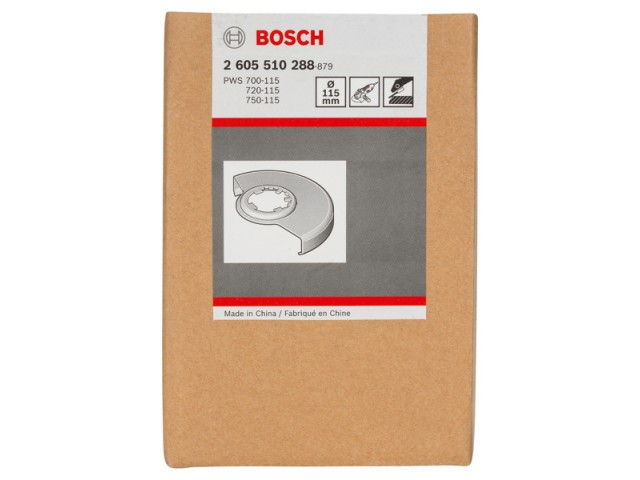 Zaščitni pokrov Bosch brez krovne plošče, za brušenje, 115mm, 2605510288